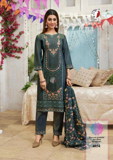 Anju fabrics sayara vol 2 kurti wholesalers in dadar mumbai